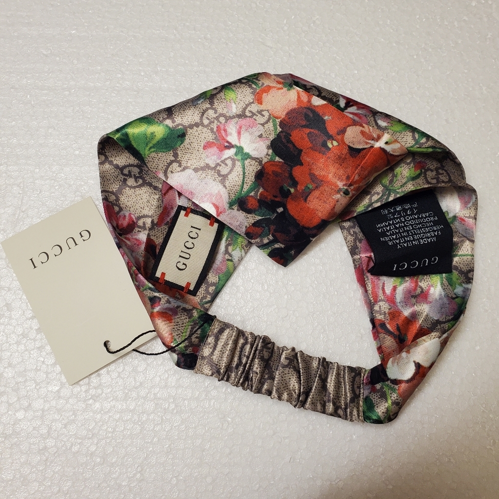 Gucci bloom silk headband